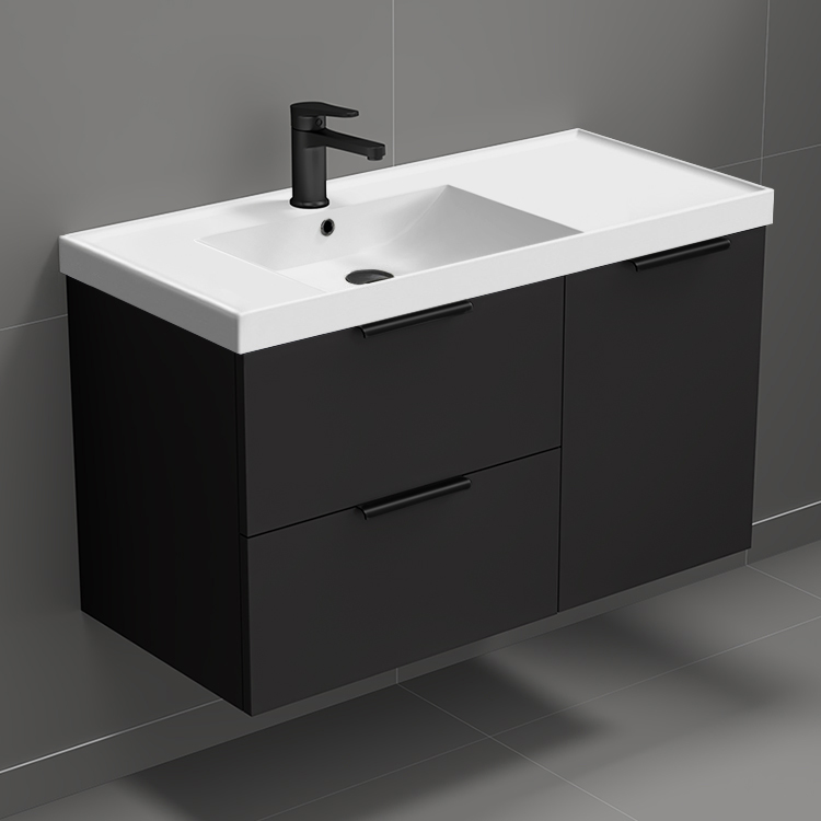 Bathroom Vanity 36 Inch Bathroom Vanity, Modern, Black Nameeks LISBON3